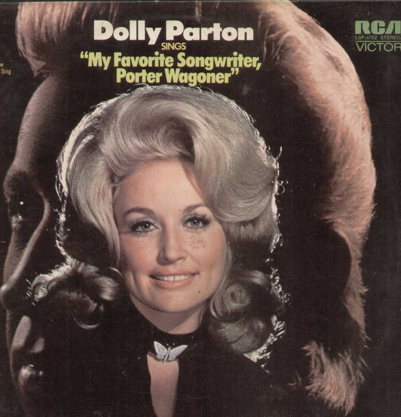 Dolly Parton Sings "My Favorite Songwriter Porter Wagoner 1972 — 1972 LP vinyl record cover