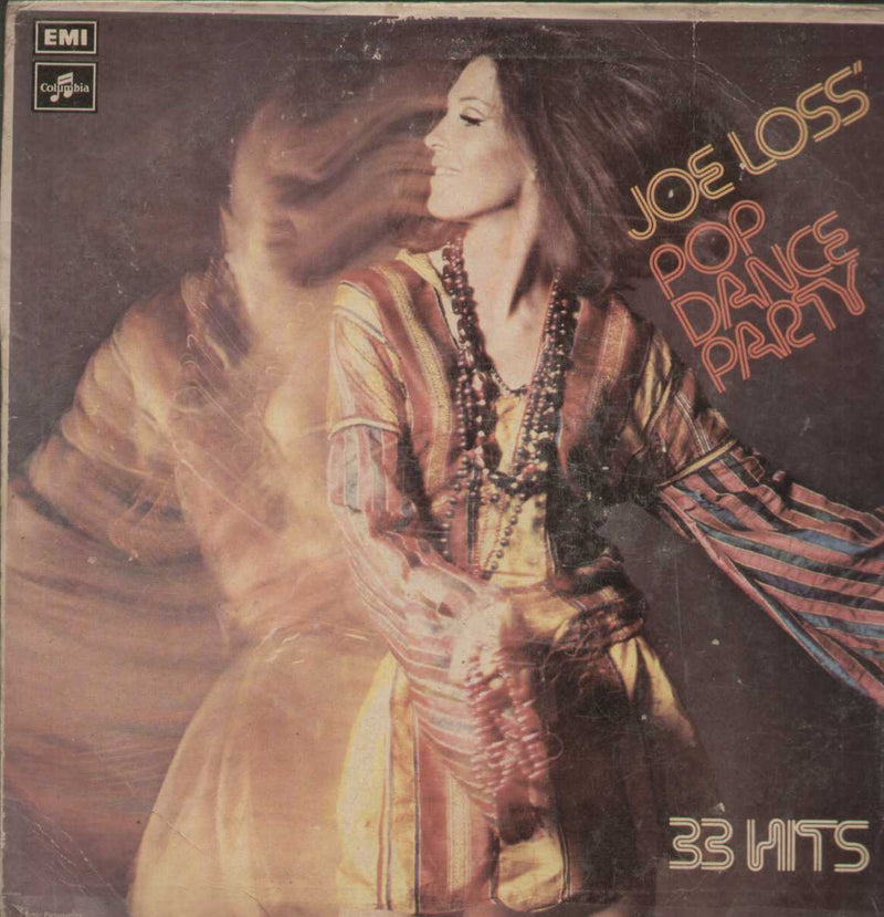 Joe Loss-Pop Dance Party 33 Hits-Rare Indian Lp 1972 — 1972 pop LP vinyl record cover