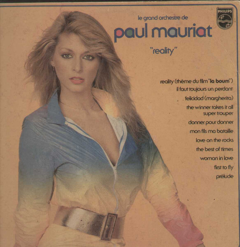 Le Grand Orchestre De Paul Mauriat Reality — LP vinyl record cover