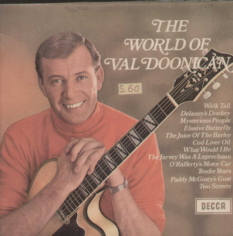 The World Of Val Doonican 1968 by Val Doonican — 1968 LP vinyl record cover