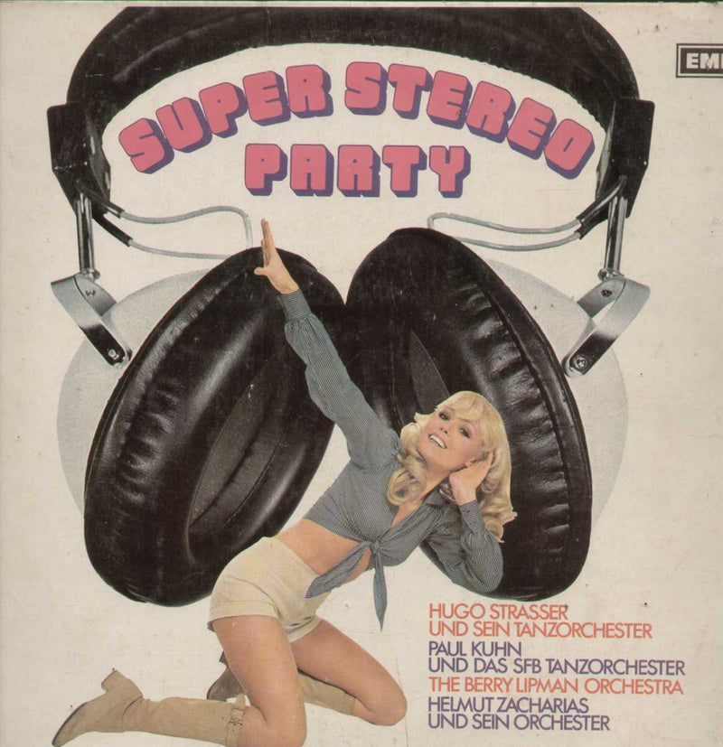 super stereo party — LP vinyl record cover