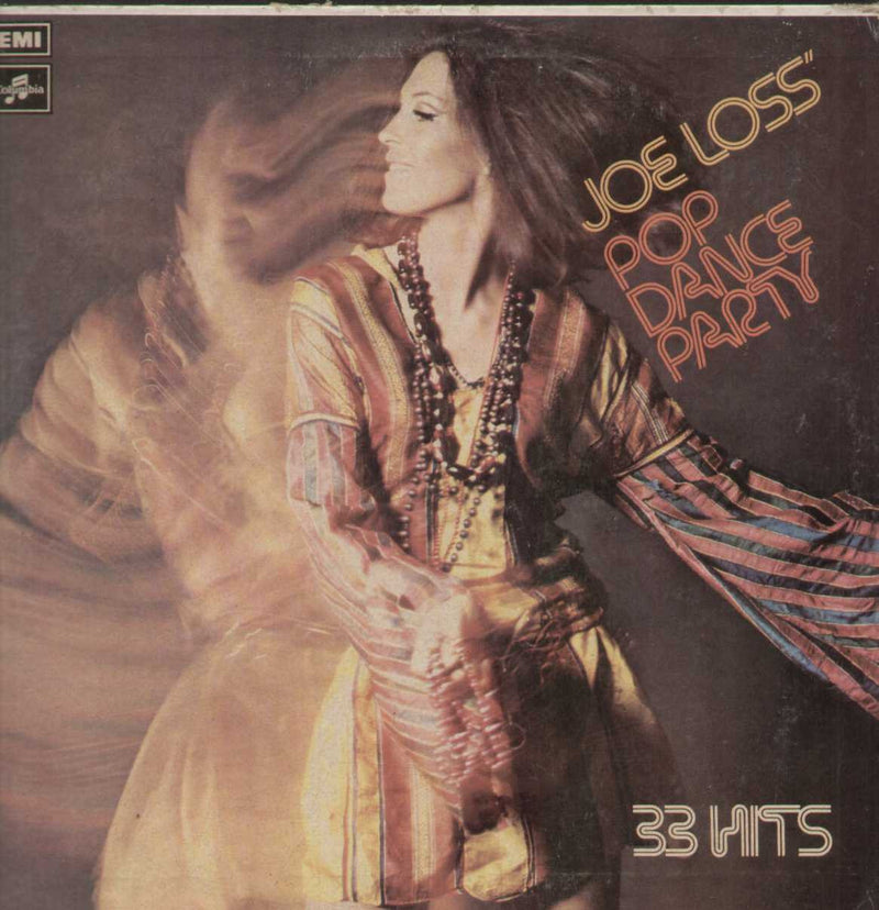 Joe Loss-Pop Dance Party 33 Hits-Rare Indian Lp 1972 — 1972 pop LP vinyl record cover
