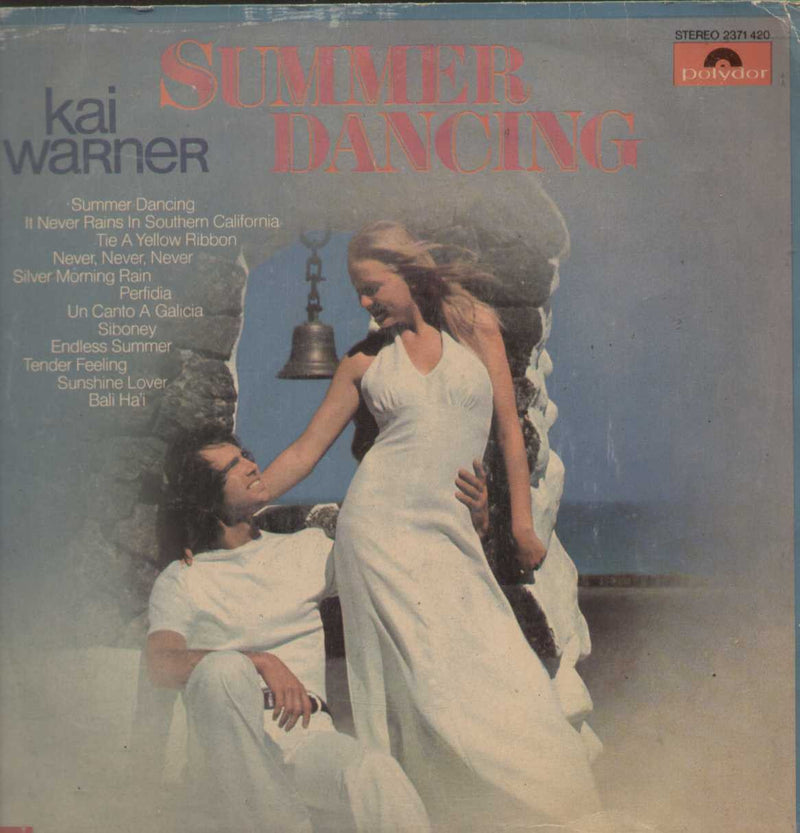 Summer Dancing Kai Warner — LP vinyl record cover