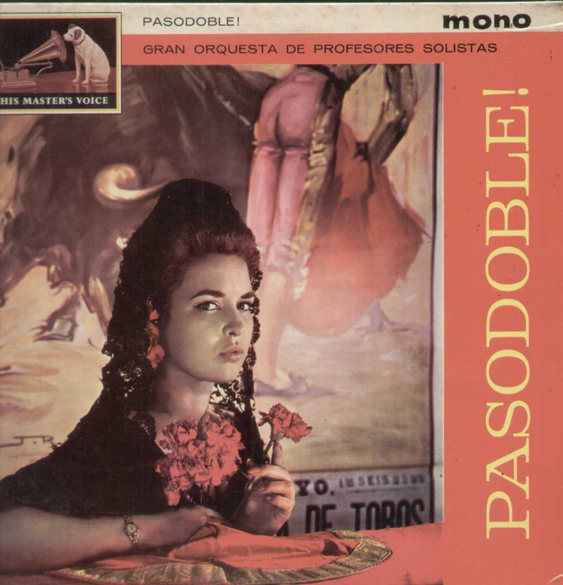 Gran Orquesta De Profesores Solistas Pasodoble — LP vinyl record cover