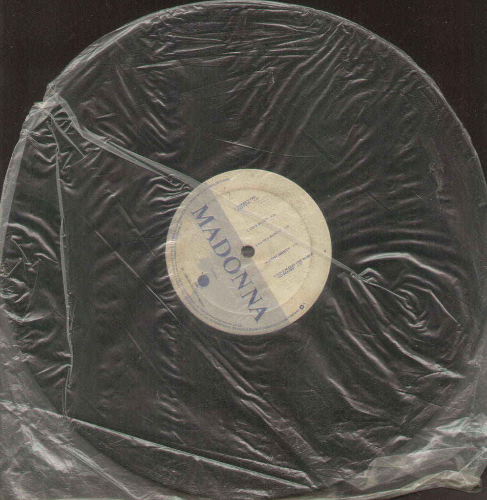 Madonna - English Bollywood Vinyl LP - No Sleeve
