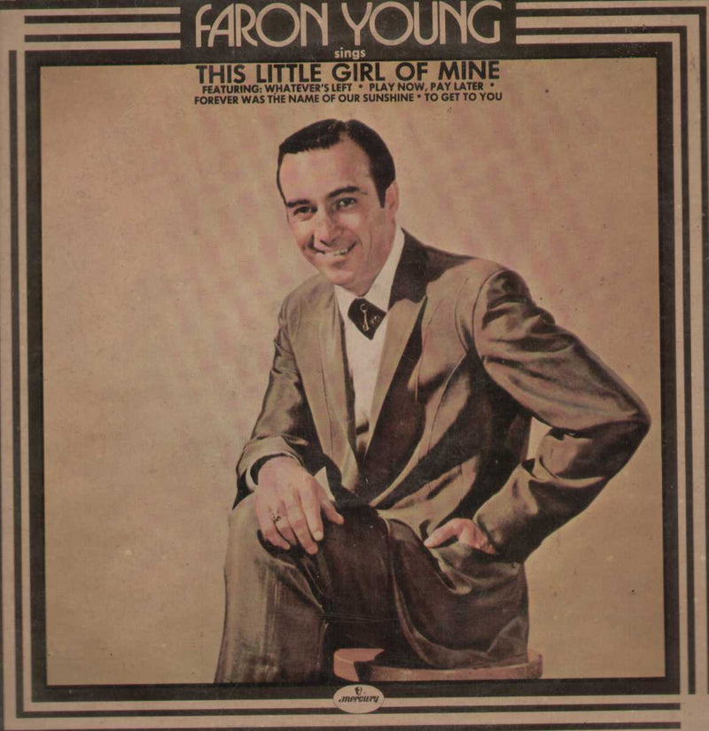 Faron Young<<This Little Girl Of Mine **Shrinkwrap — LP vinyl record cover