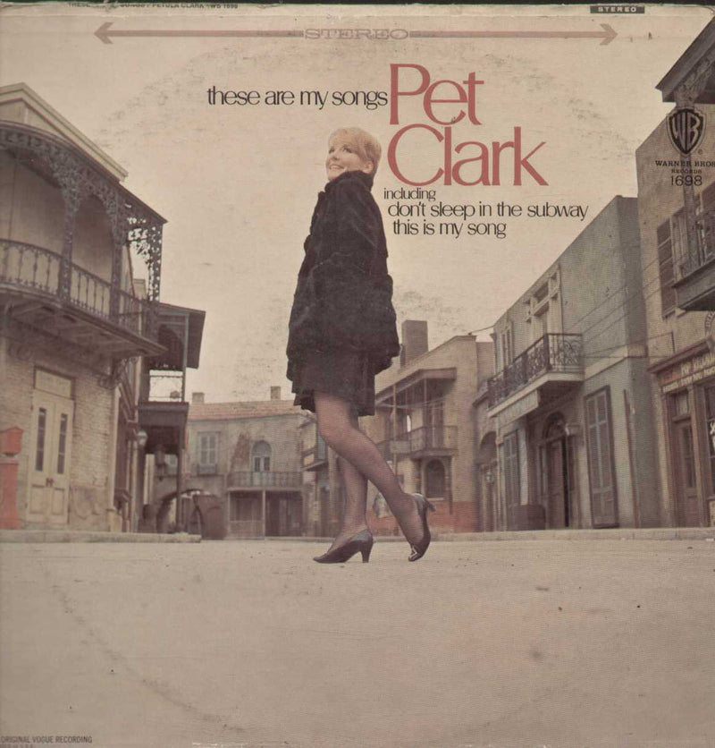 Pet Clark "These Are My Songs" — LP vinyl record cover