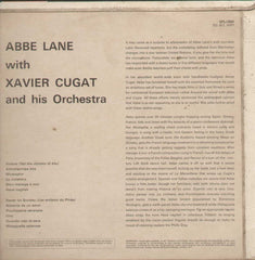 Abbe Lane With xavier cugat and  his orchestra English Vinyl LP