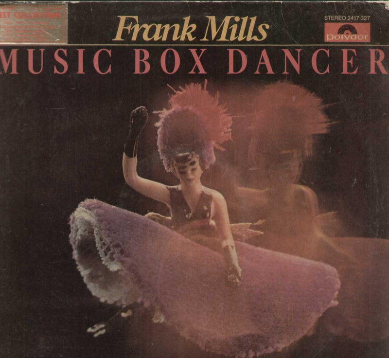 Frank Mills Music Box Dancer 1979 English Vinyl L P — 1979 LP vinyl record cover