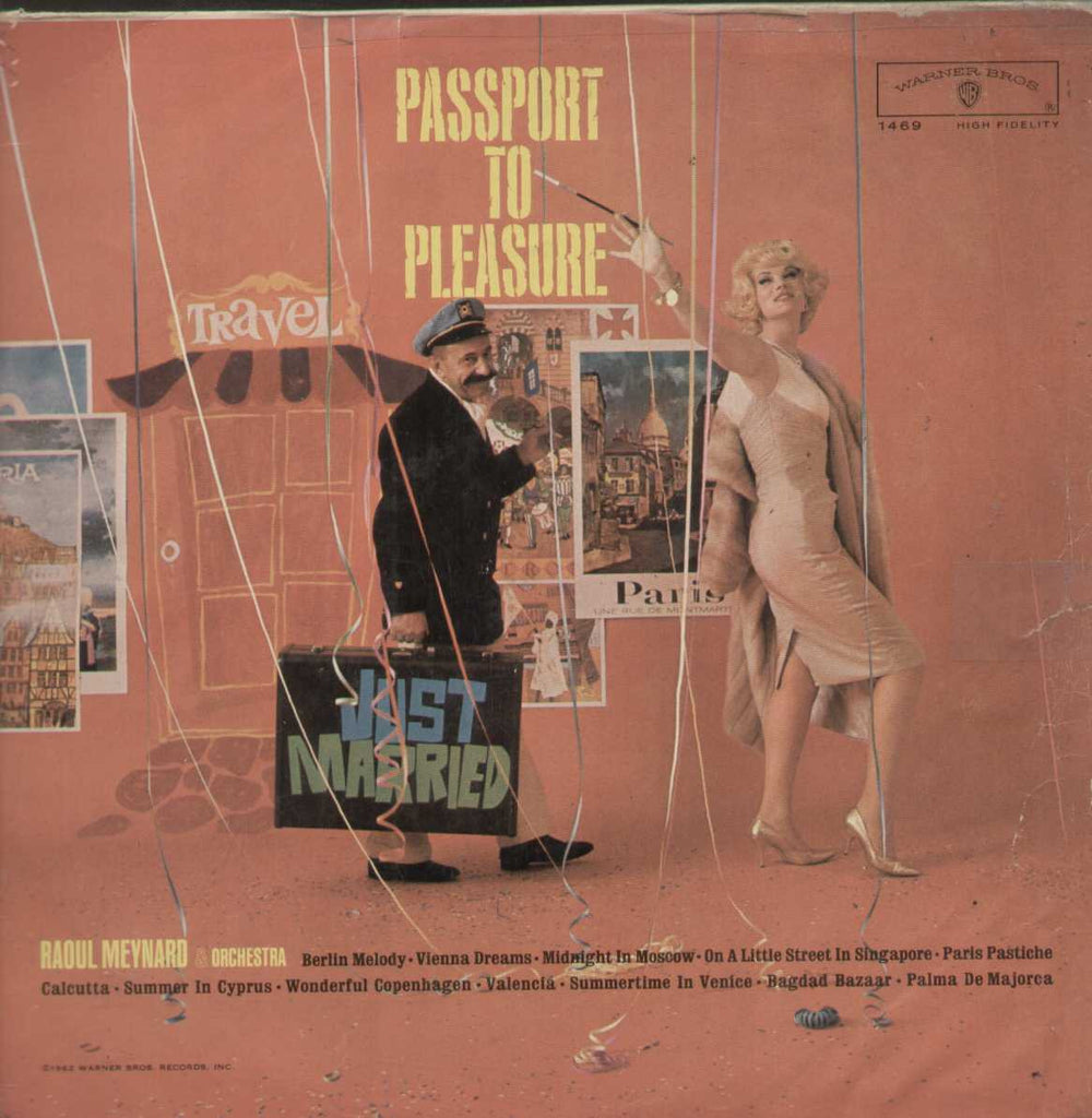 RAOUL MEYNARD passport to pleasure English Vinyl LP