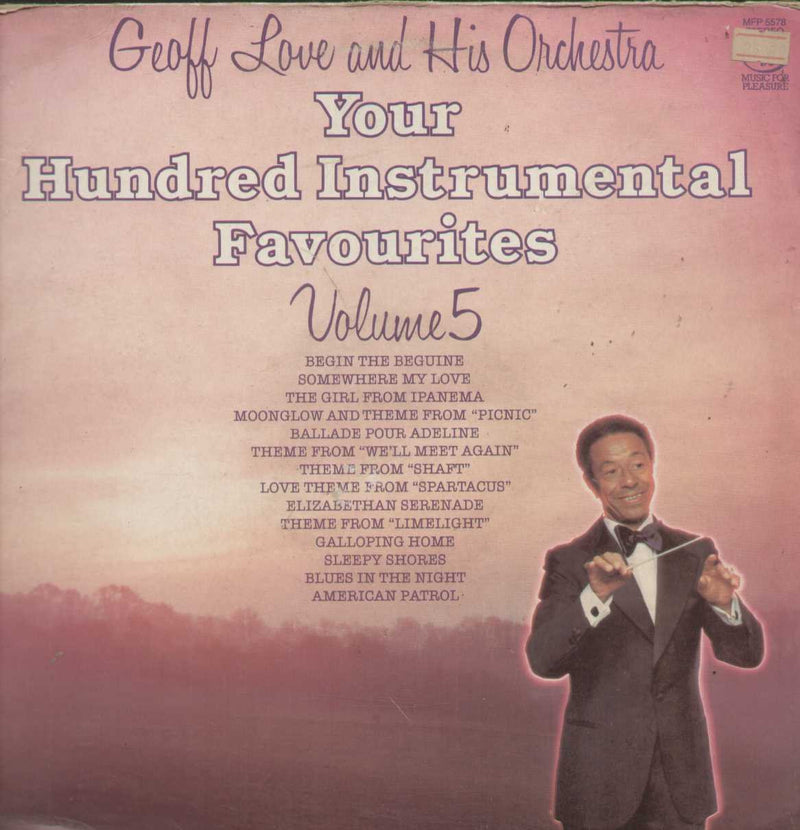 Vol 5 by Your Hundred Instrumental Favourites — instrumental LP vinyl record cover