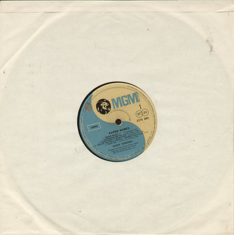 No Sleeve by Paper Roses — LP vinyl record cover