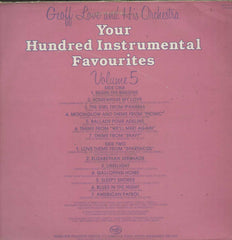 Your Hundred Instrumental Favourites - Vol 5 - Geoff Love English Vinyl LP