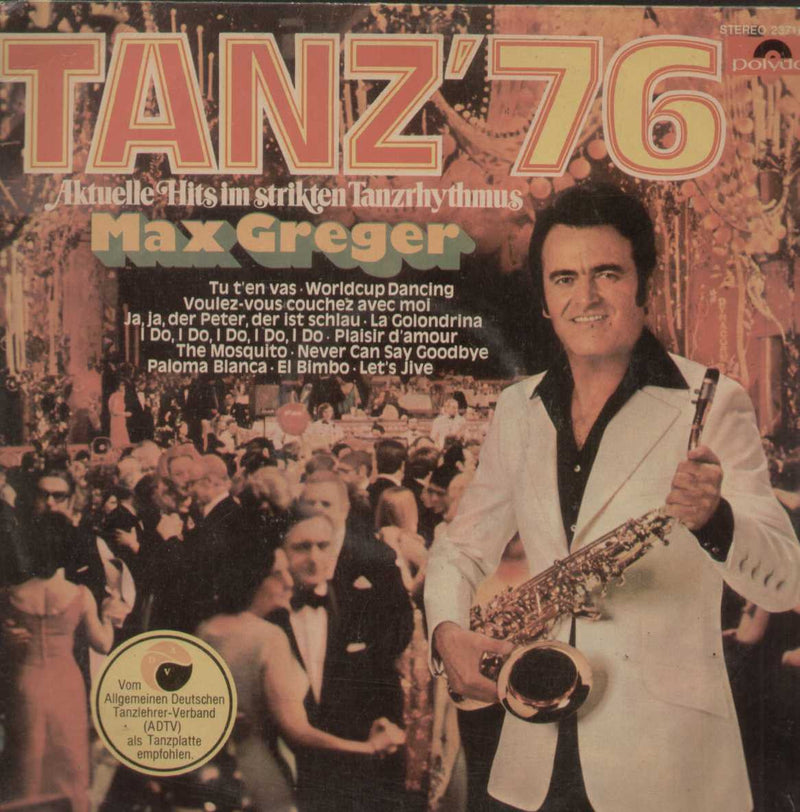 Tanz 76 Aktuelle Hits Im Strikten Tanzrhythmus — LP vinyl record cover