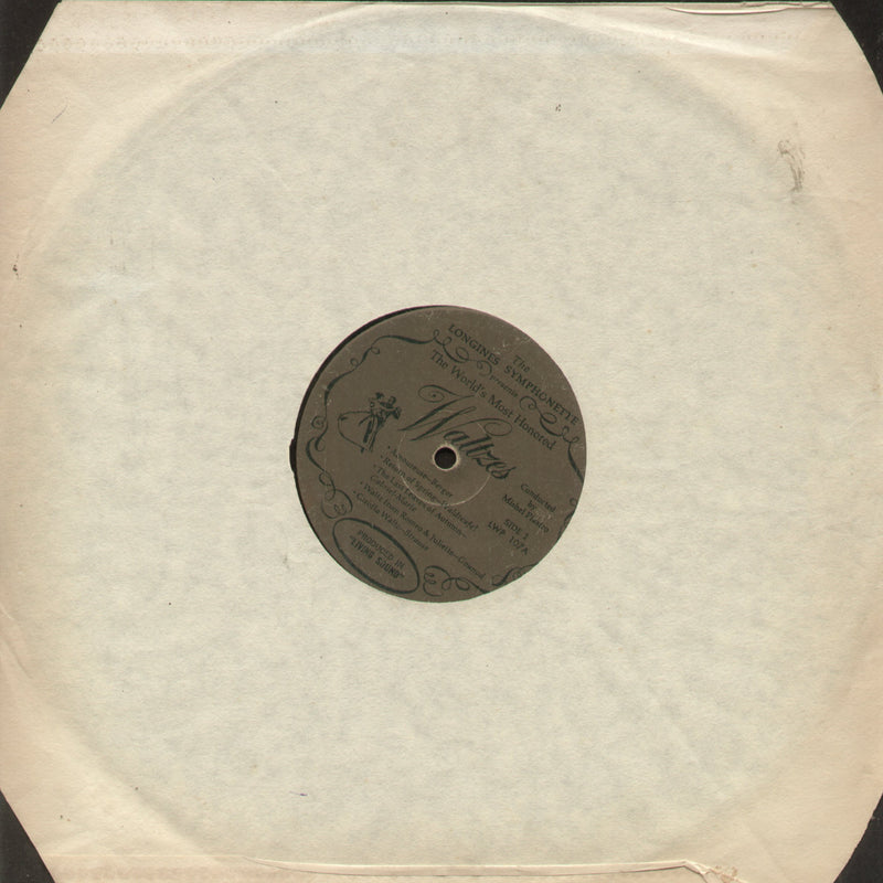 No Sleeve by The World's Most Honored Waltzes — LP vinyl record cover