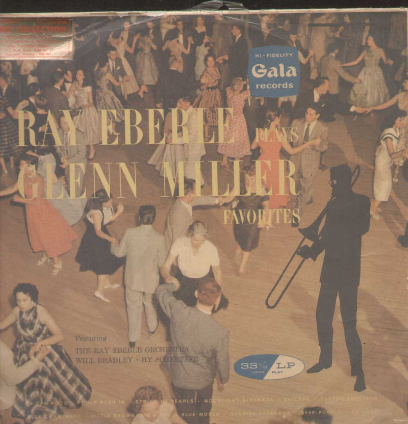 Ray Eberle "Plays Glenn Miller Favorites" — LP vinyl record cover