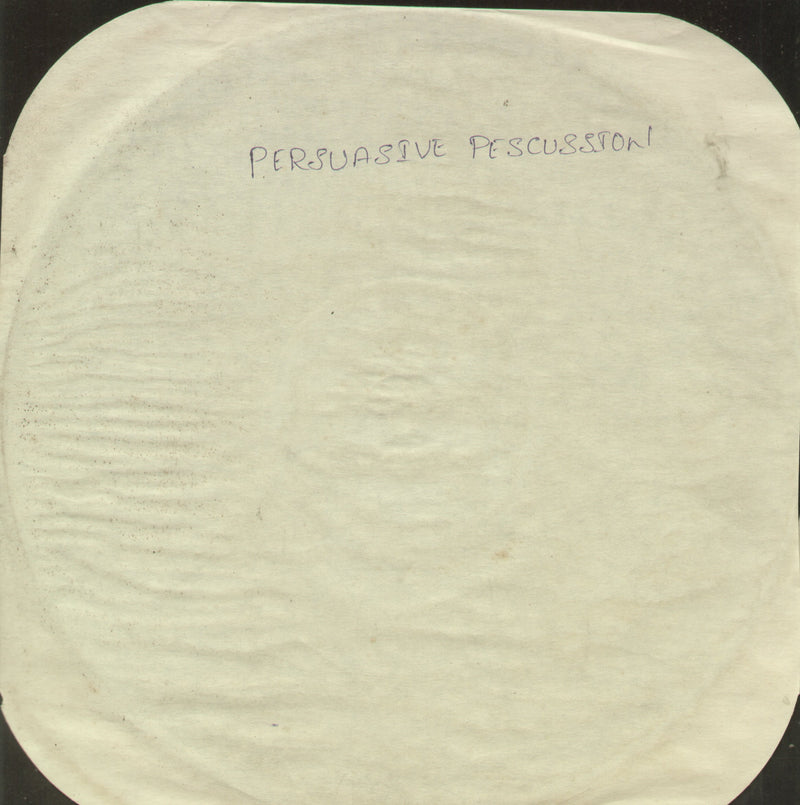 No Sleeve by Persuasive Percussion — LP vinyl record cover