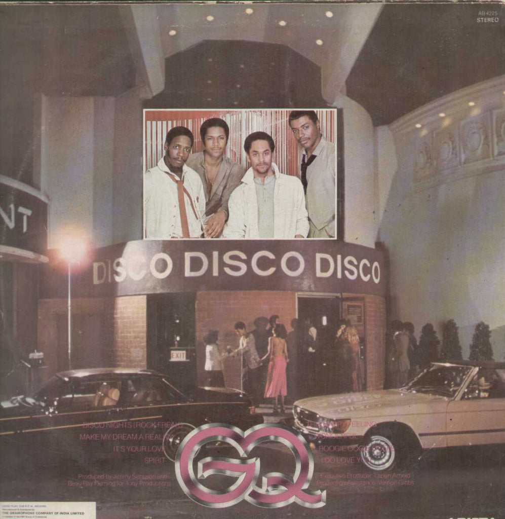 GQ Disco Nights Record Album LP English Vinyl LP – BollywoodVinyl