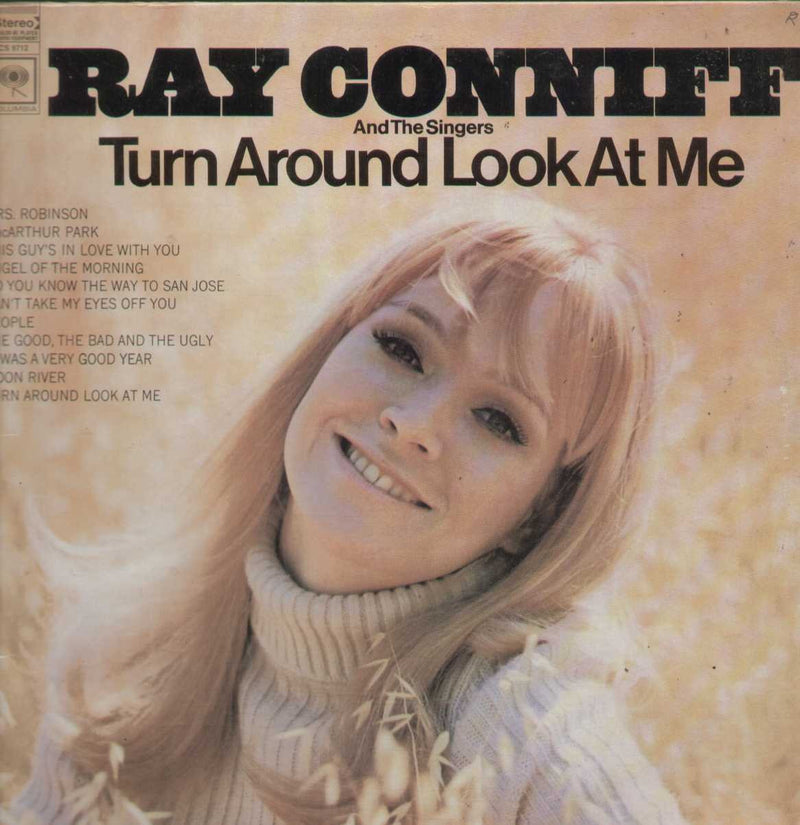 Ray Conniff And The Turn Around Look At Me — LP vinyl record cover
