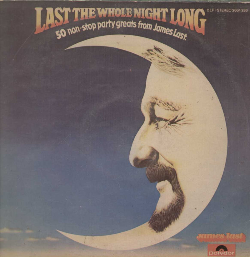 James Last Last The Whole Night Long vinyl record (Double Album) — LP vinyl record cover