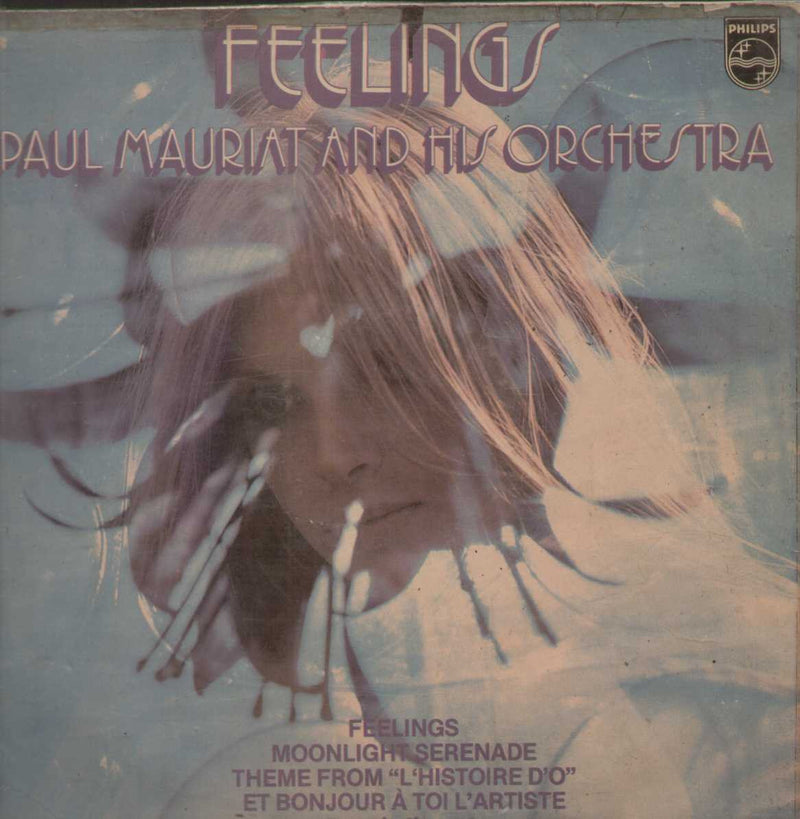 Feelings Holland 1975 by Paul Mauriat And His Orchestra ‎ — 1975 LP vinyl record cover