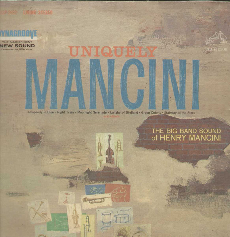 Henry Mancini-Uniquely/Big Band Sound/RCA Victor-Living — LP vinyl record cover
