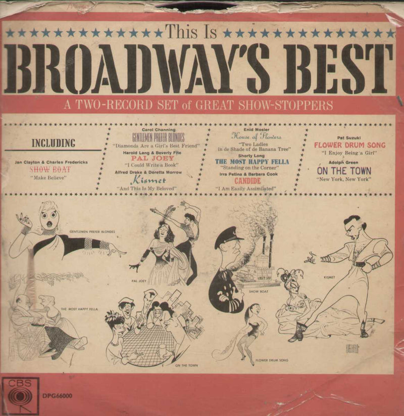 This Is Broadways Best — LP vinyl record cover