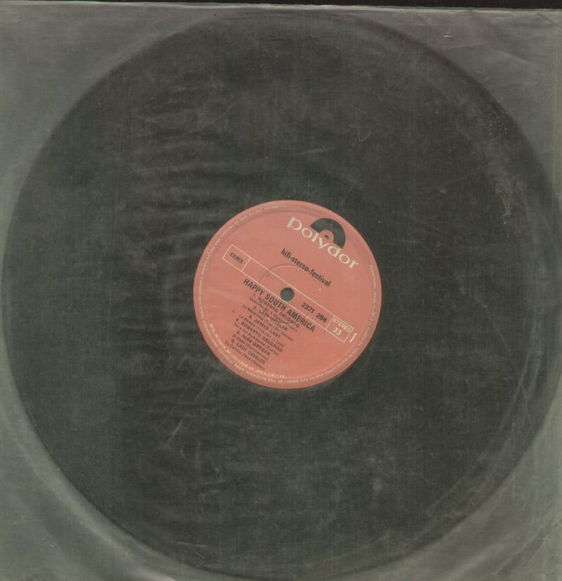 No Sleeve by Hifi-Stereo Happy South America — LP vinyl record cover