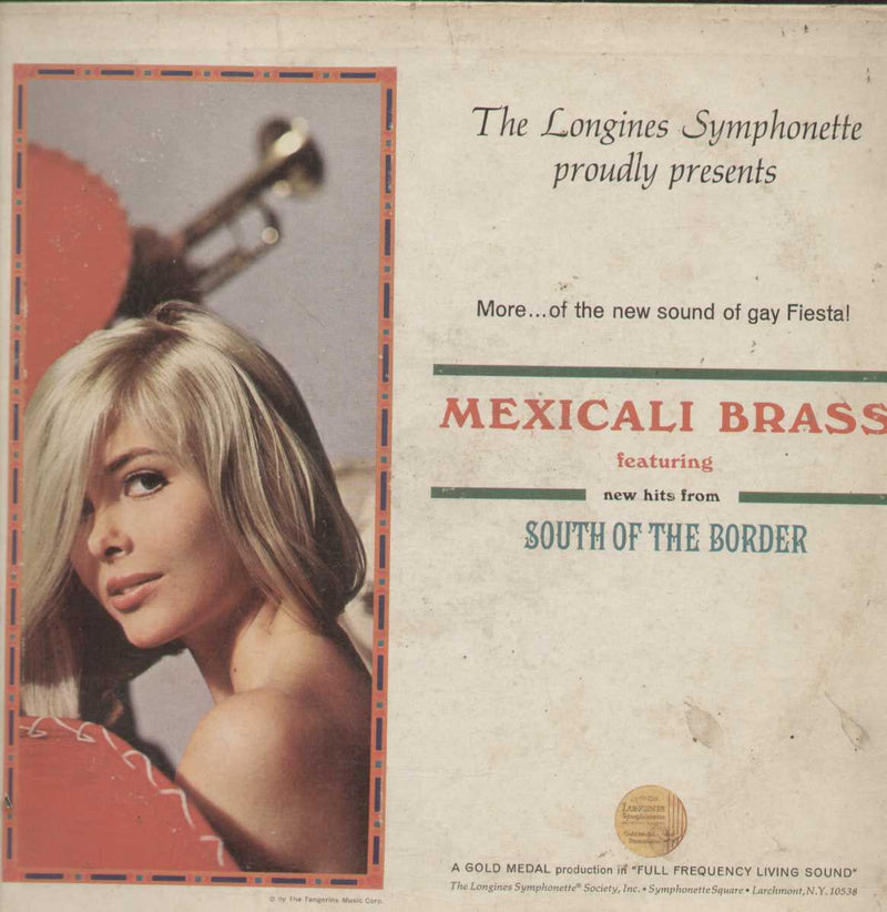 Mexicali Brass South Of The Border — LP vinyl record cover