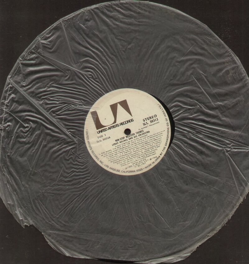 No Sleeve by Non Stop Western Themes Al Caiola — LP vinyl record cover