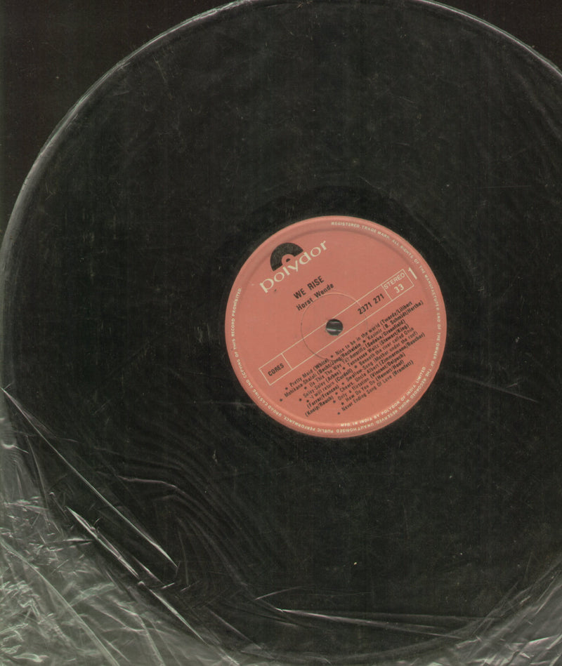 Bolywood by We rise horst wende accordeon — LP vinyl record cover