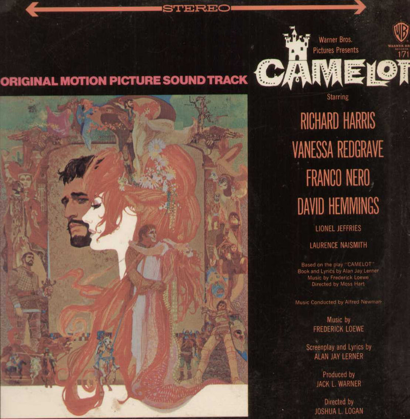 Camelot, Original Motion Picture — LP vinyl record cover