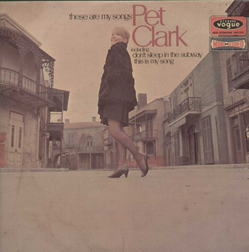 Pet Clark "These Are My Songs" — LP vinyl record cover