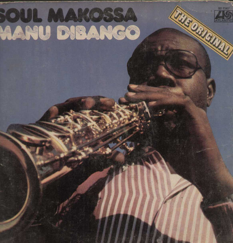 Soul Makossa Manu Dibango — LP vinyl record cover