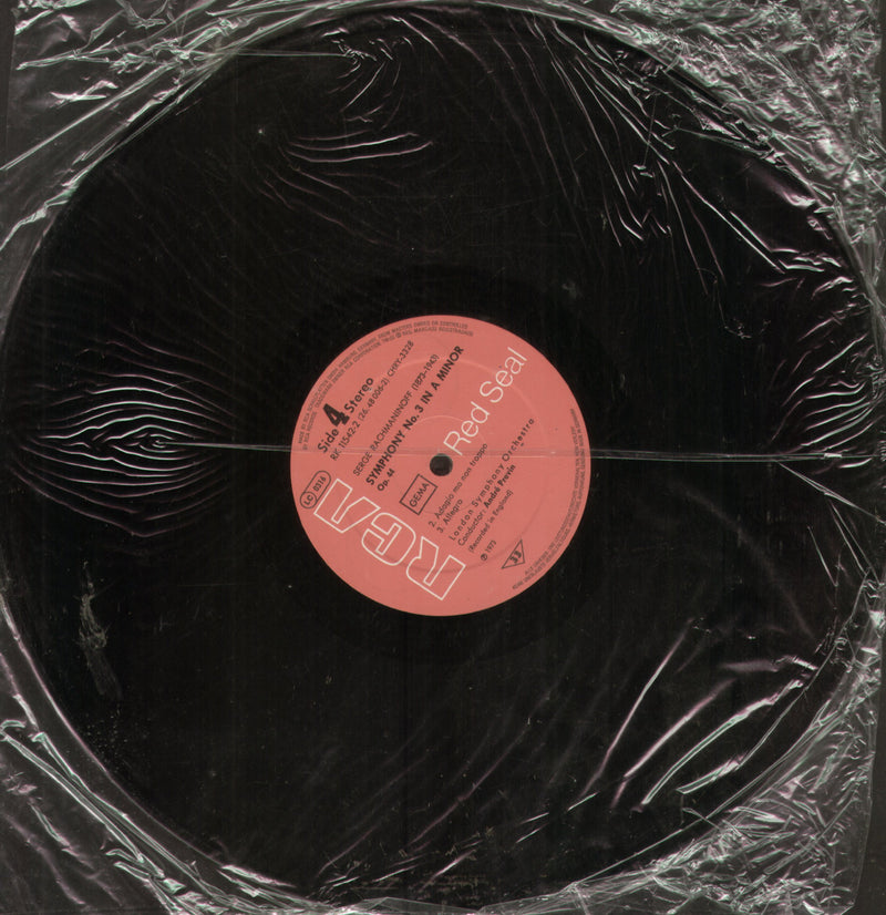 No Sleeve by Symphony No. 3 In G Minor — LP vinyl record cover