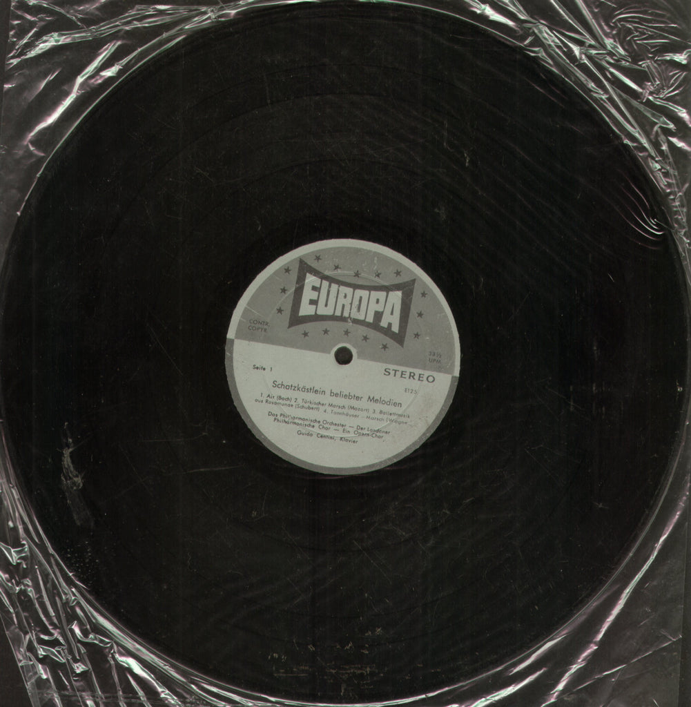 Schatzkastlein Beliebter Melodien - English Bollywood Vinyl LP - No Sleeve