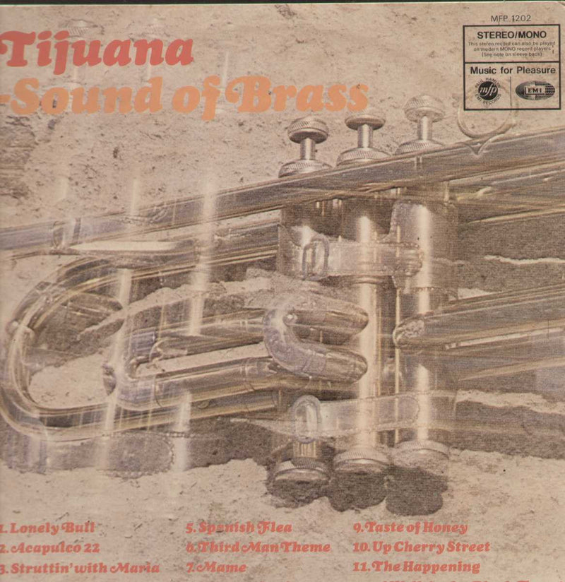 Torero Band, Tijuana, Sound Of Brass, 1968 — 1968 LP vinyl record cover