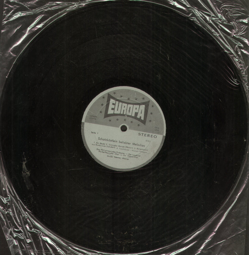 No Sleeve by Schatzkastlein Beliebter Melodien — LP vinyl record cover