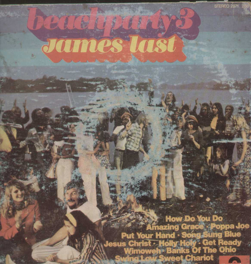 JAMES LAST: Beach Party 3 — LP vinyl record cover