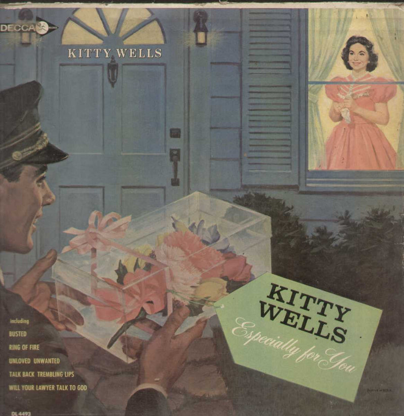 Especially For You Kitty Wells — LP vinyl record cover