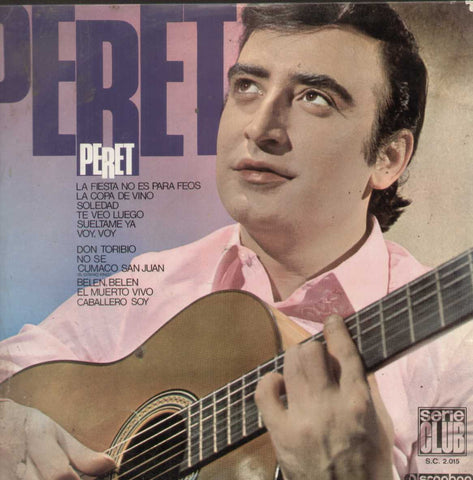 VINILO LP 33 RPM VINYL PERET Y SUS GITANOS DISCOPHON 1967 English Vinyl LP