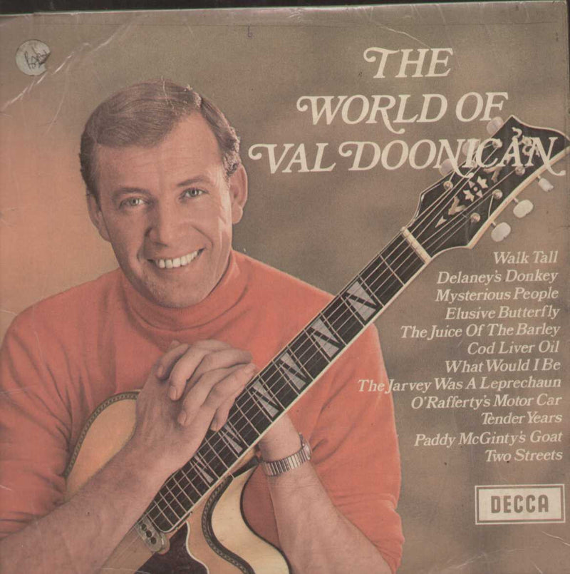 The World Of Val Doonican 1968 by Val Doonican — 1968 LP vinyl record cover