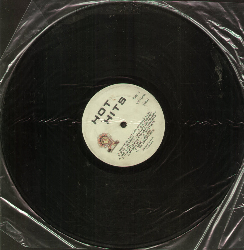 No Sleeve by Hot Hits — LP vinyl record cover