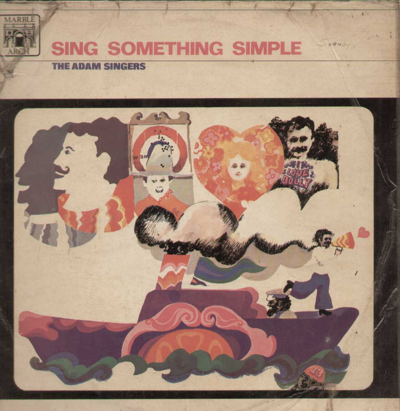 ADAM SINGERS Sing Something Simple 1966 — 1966 LP vinyl record cover