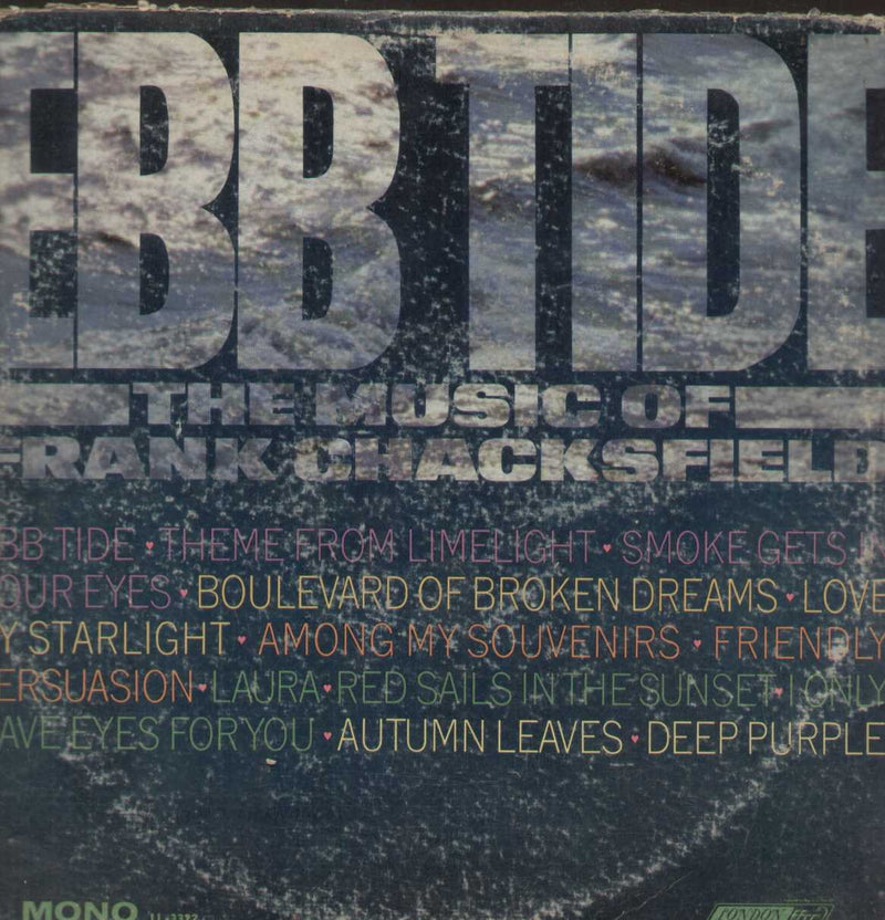 Ebb Tide: The Music Of Frank Chacksfield by Frank Chacksfield ‎ — LP vinyl record cover
