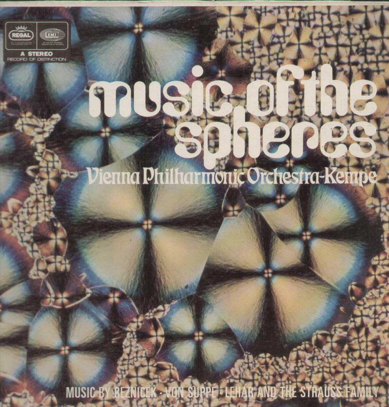 Vienna Philharmonic Orch Rudolf Kempe Music The Sphere — LP vinyl record cover