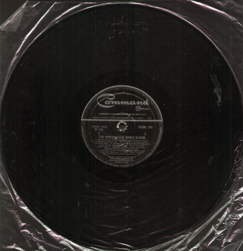 No Sleeve by The Discotheque Dance Album — disco LP vinyl record cover