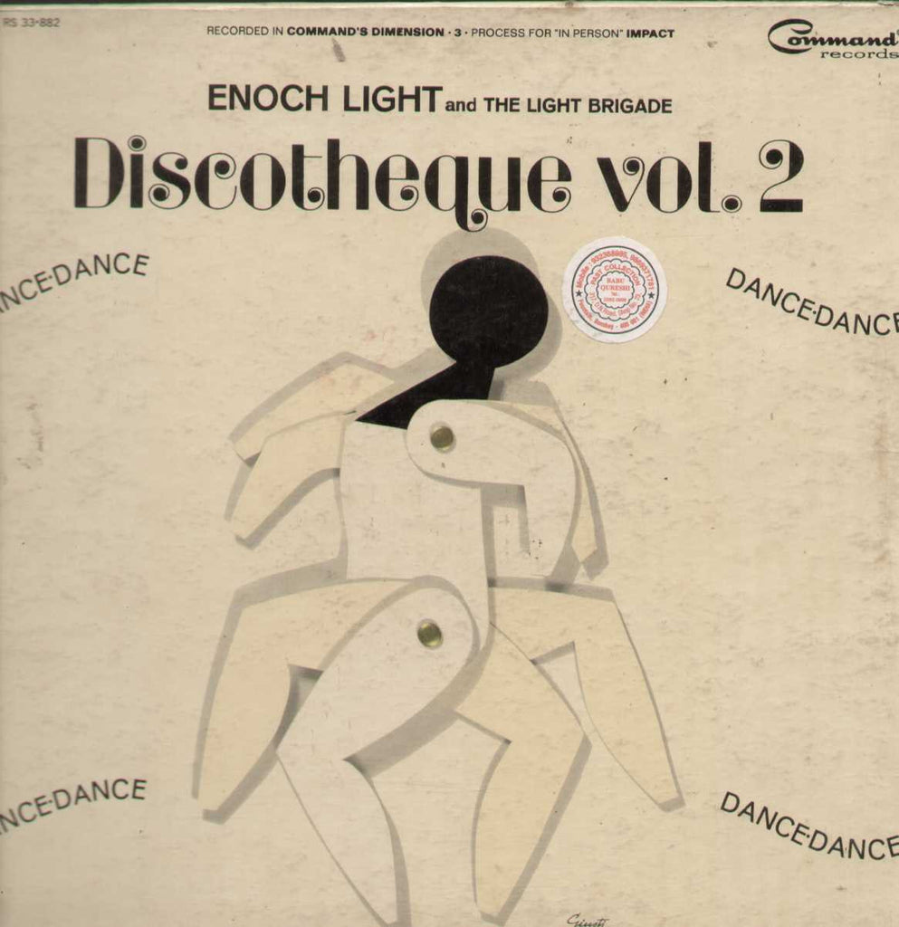 Enoch Light Discotheque Vol 2 LP Command English Vinyl LP