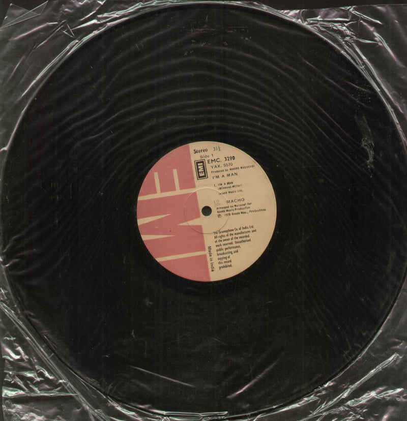 No Sleeve by Macho I'm A Man — LP vinyl record cover
