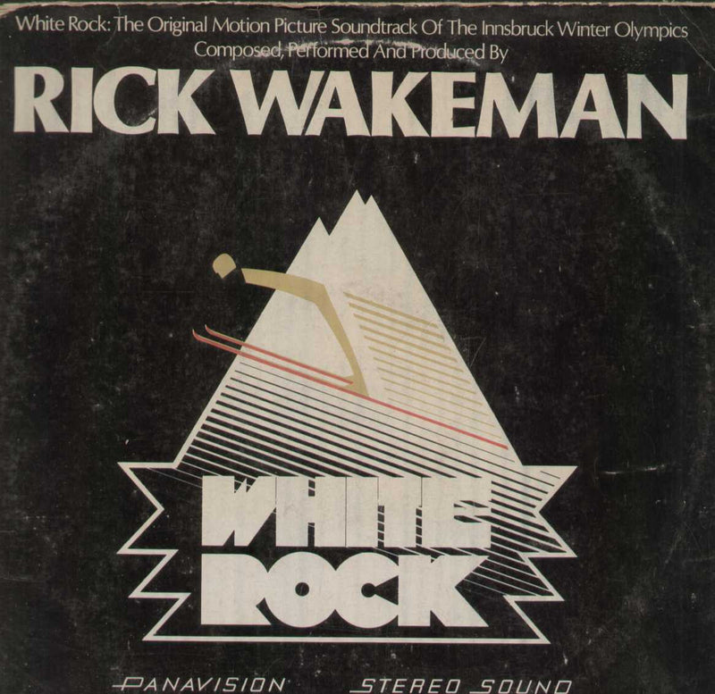 Rick Wakeman "White Rock" — rock LP vinyl record cover